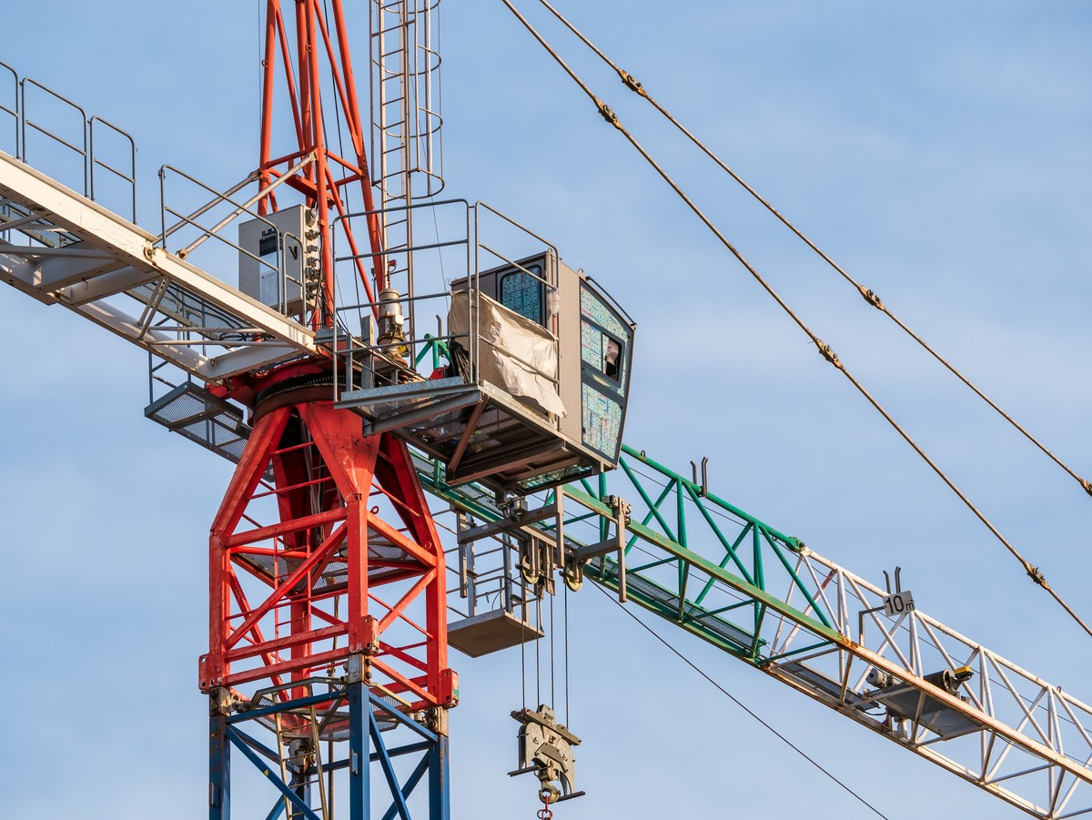 dźwig żuraw